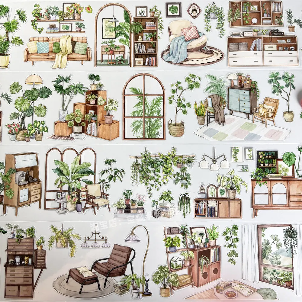 Pet Washi Tape Die Cut A443 My Forest Room Vintage Journal Diy Sticker
Pet Washi Tape Die Cut A443 My Forest Room Vintage Journal Diy Sticker