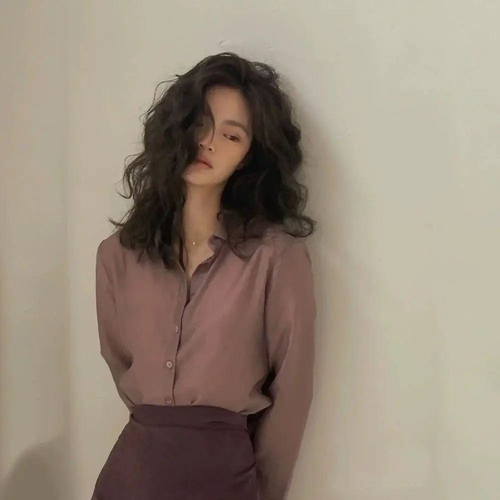 Withered Matte Pole Level Lightweight Atmosphere Artistic Breasted Casual Shirt Top For Spring Blouses Women's Clothes Shirts
Withered Matte Pole Level Lightweight Atmosphere Artistic Breasted Casual Shirt Top For Spring Blouses Women's Clothes Shirts