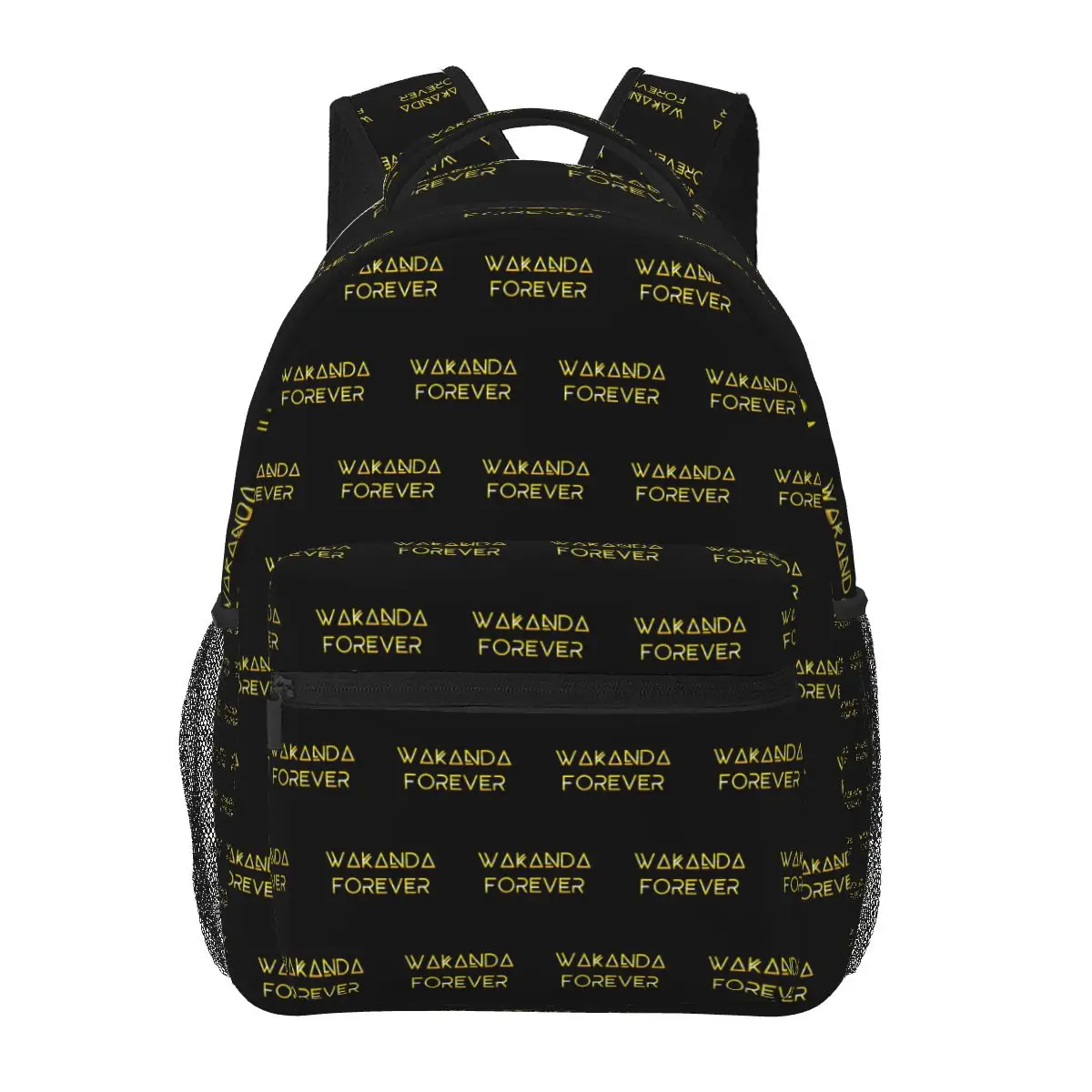WAKANDA FOREVER Gold Classic Student Backpack School Bag Hiking Travel Daypack for Boys Girls Fashion Bookbag Shoulder Bags
WAKANDA FOREVER Gold Classic Student Backpack School Bag Hiking Travel Daypack for Boys Girls Fashion Bookbag Shoulder Bags