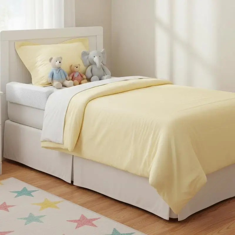 Child Mattress Guard 56-inch For Sleeping Home Travel, High-Rebound Foam Soft Padding Machine-Washable Cover Twin Full Queen King Size Accommodating White Color Support Pillow
Child Mattress Guard 56-inch For Sleeping Home Travel, High-Rebound Foam Soft Padding Machine-Washable Cover Twin Full Queen King Size Accommodating White Color Support Pillow