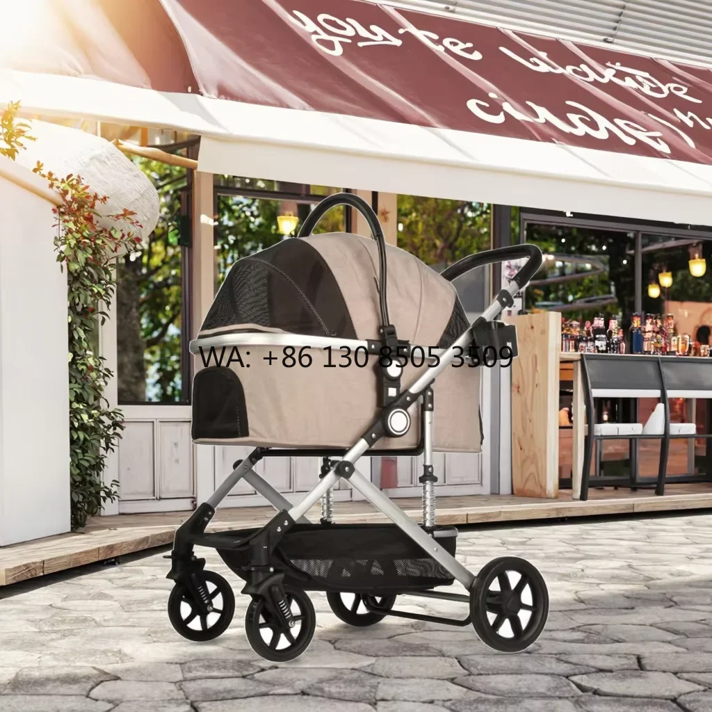 Small PET STROLLER Comfortable and Washable Dog Carrier with 4 Wheels Adjustable and Foldable Fabric Transport for Cats Dogs
Small PET STROLLER Comfortable and Washable Dog Carrier with 4 Wheels Adjustable and Foldable Fabric Transport for Cats Dogs