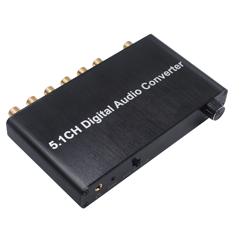5.1CH цифровой аудио преобразователь декодер SPDIF коаксиальный к RCA DTS AC3 HDTV для усилителя звуковой панели
5.1CH цифровой аудио преобразователь декодер SPDIF коаксиальный к RCA DTS AC3 HDTV для усилителя звуковой панели