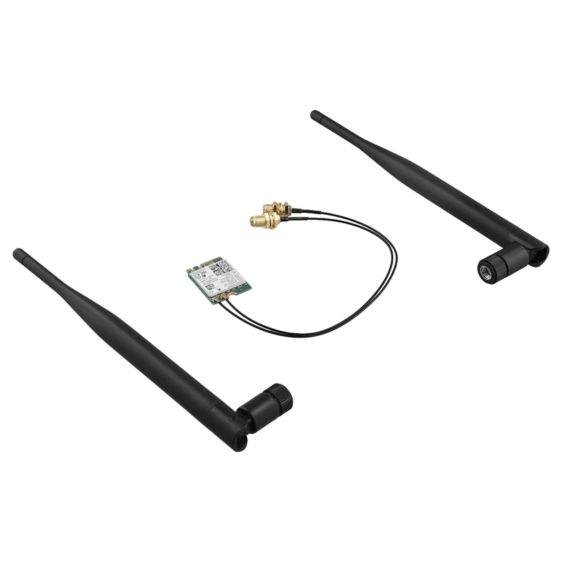 Wireless-AC8265 Двухрежимная беспроводная сетевая карта, Двухдиапазонная WIFI Bluetooth для сетевой карты Jetson Nano
Wireless-AC8265 Двухрежимная беспроводная сетевая карта, Двухдиапазонная WIFI Bluetooth для сетевой карты Jetson Nano