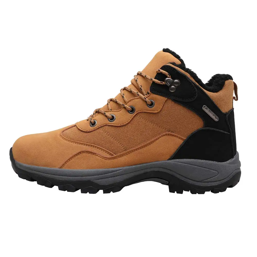 FIRST DANCE Mens Winter Ankle Snow Boots Anti Slip Outdoor Sneakers for Man Hiking Shoes Fur Lined
FIRST DANCE Mens Winter Ankle Snow Boots Anti Slip Outdoor Sneakers for Man Hiking Shoes Fur Lined