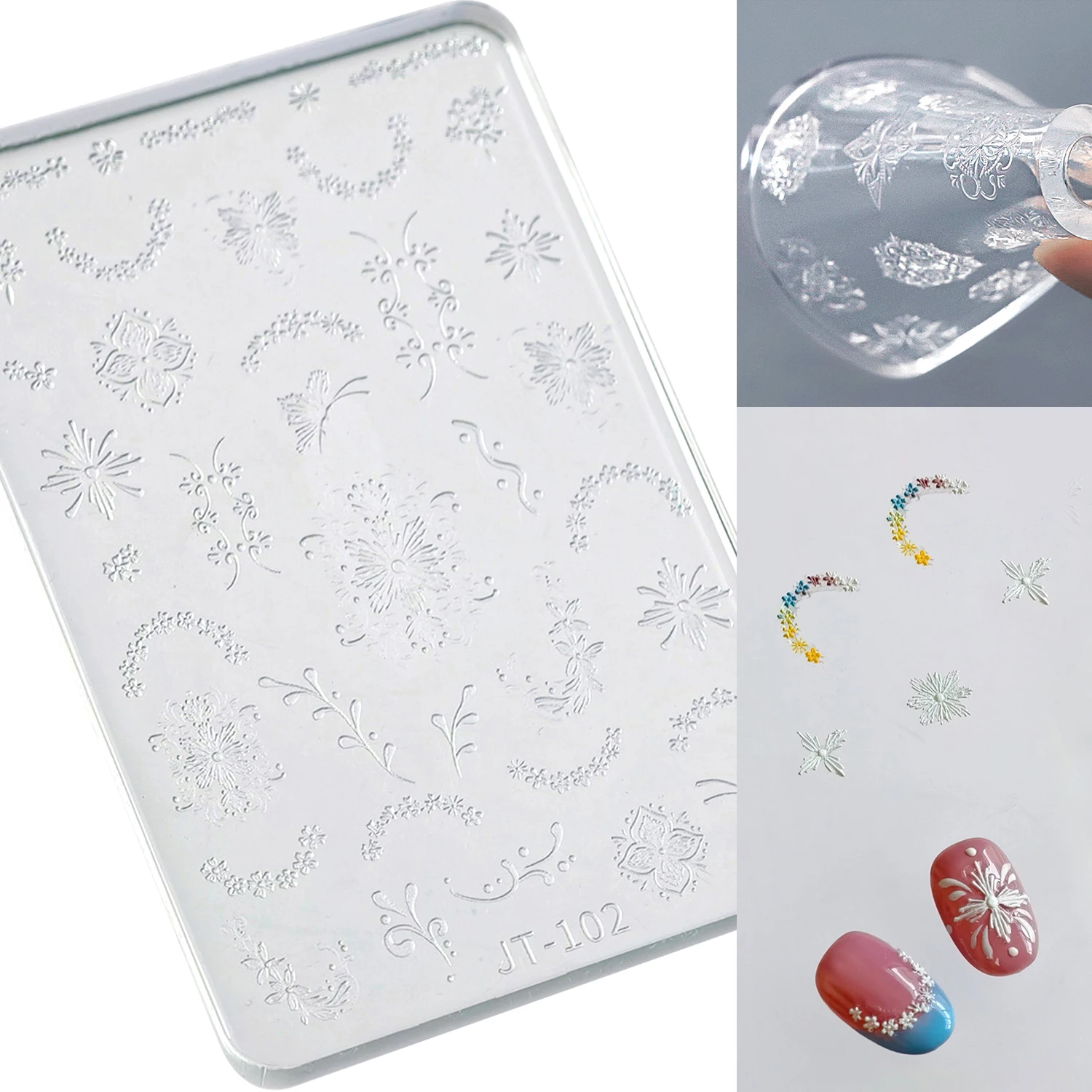 Ethnic Floral Pattern Bohemian Daisy Flowers Bowknot Nail Art Silicone Carving Mold Mould Star Moon Bow Tie Snowflakes Template
Ethnic Floral Pattern Bohemian Daisy Flowers Bowknot Nail Art Silicone Carving Mold Mould Star Moon Bow Tie Snowflakes Template