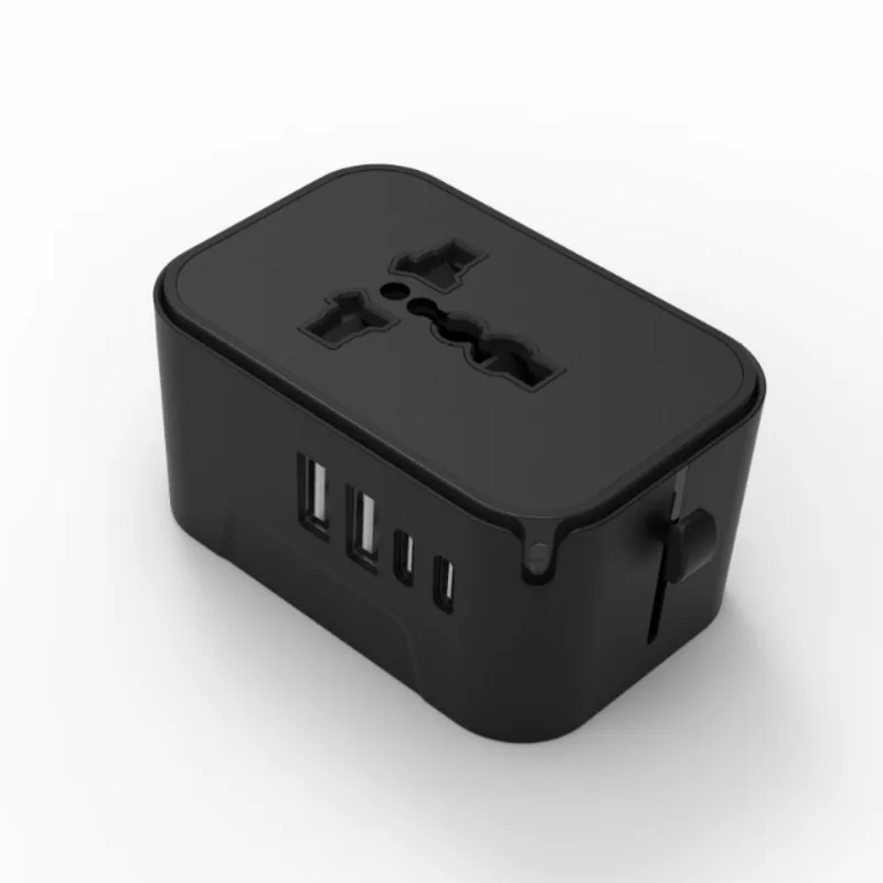 YY Universal Travel Adapter With 4 USB Ports International Multi Standard Plug Converter For Global Travel Charging
YY Universal Travel Adapter With 4 USB Ports International Multi Standard Plug Converter For Global Travel Charging