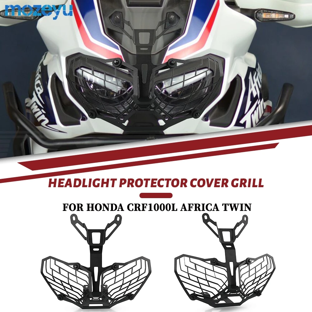 For Honda CRF1000L CRF1000 CRF 1000 L Africa Twin ADV Sports 2017 - 2020 2021 Motorcycle Headlight Grille Guard Protector Cover
For Honda CRF1000L CRF1000 CRF 1000 L Africa Twin ADV Sports 2017 - 2020 2021 Motorcycle Headlight Grille Guard Protector Cover
