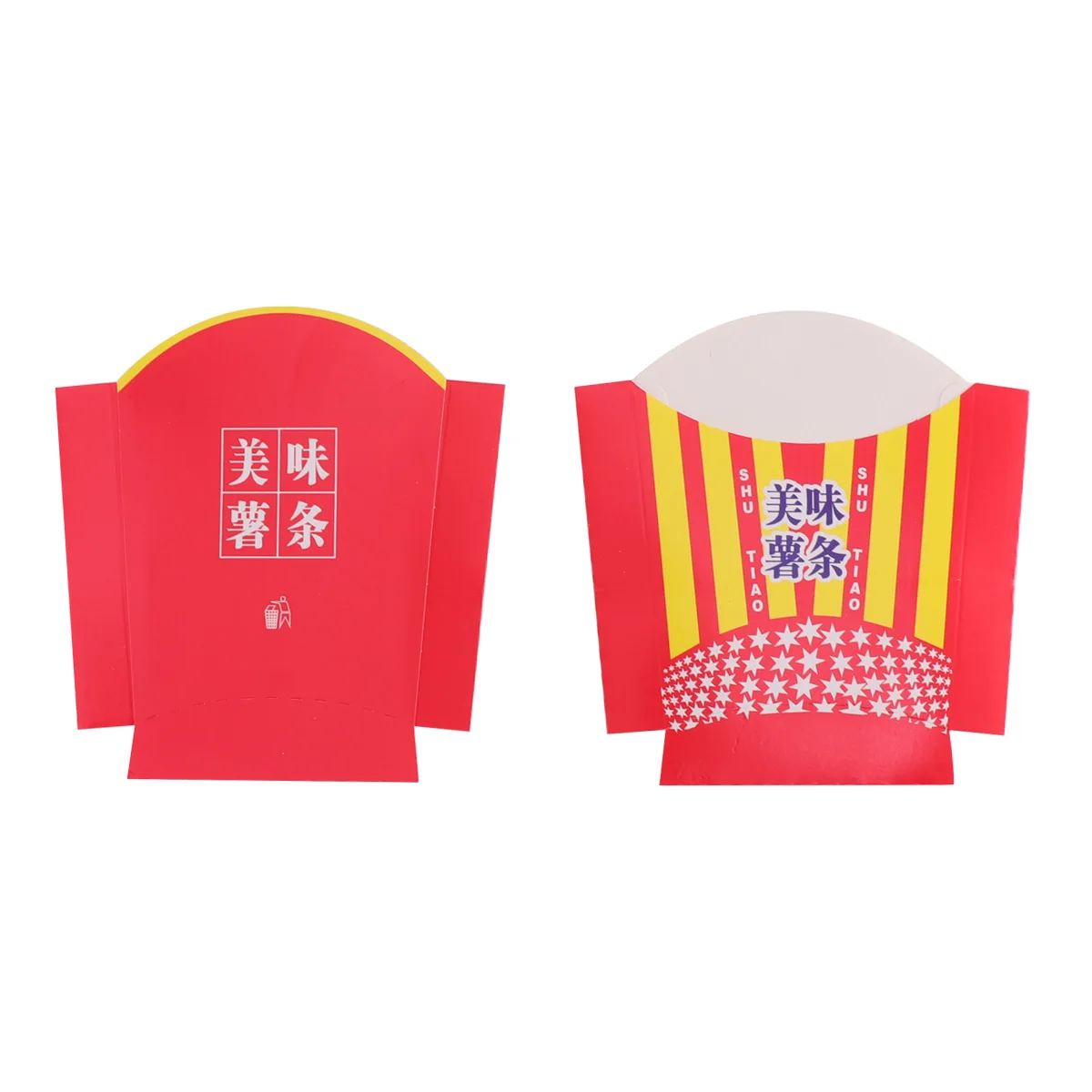100 Pcs Disposable Snack Boxes Chips Containers Food Packaging Supplies Paper Fry Holder For Parties Picnics Movie Night
100 Pcs Disposable Snack Boxes Chips Containers Food Packaging Supplies Paper Fry Holder For Parties Picnics Movie Night
