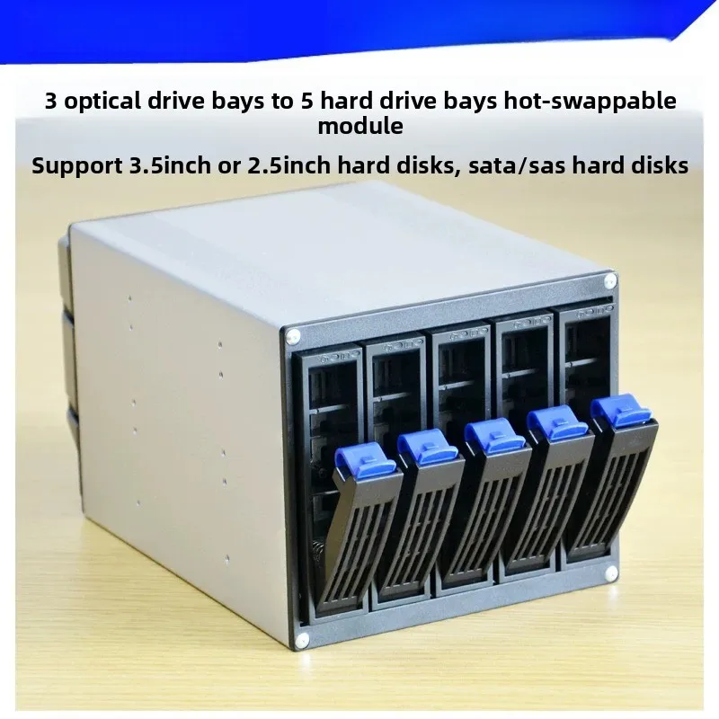 3 optical drive position to 5 disc position cage hard disk expansion rack
3 optical drive position to 5 disc position cage hard disk expansion rack