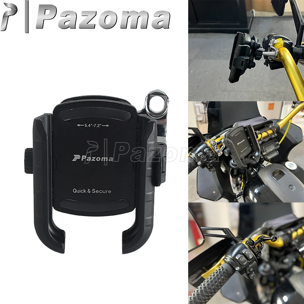 Motorcycle Phone Mount Support Smartphone Handlebar Bracket Stand Clip For Harley Softail FXST FLSTF FLSTC FLSTN FLSTSB FLSTSI
Motorcycle Phone Mount Support Smartphone Handlebar Bracket Stand Clip For Harley Softail FXST FLSTF FLSTC FLSTN FLSTSB FLSTSI