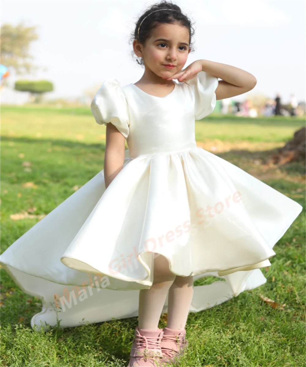 2026 Girl's Wedding Bridesmaid Dresses Fluffy Asymmetrical Length Trailing Princess's First Communion Customizable Party Dress
2026 Girl's Wedding Bridesmaid Dresses Fluffy Asymmetrical Length Trailing Princess's First Communion Customizable Party Dress