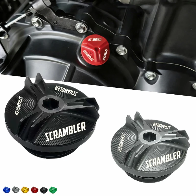 2026 Motorcycle engine oil cap bolts fuel filler cap protection accessories For Ducati Scrambler 1100 800 Scrambler1100
2026 Motorcycle engine oil cap bolts fuel filler cap protection accessories For Ducati Scrambler 1100 800 Scrambler1100
