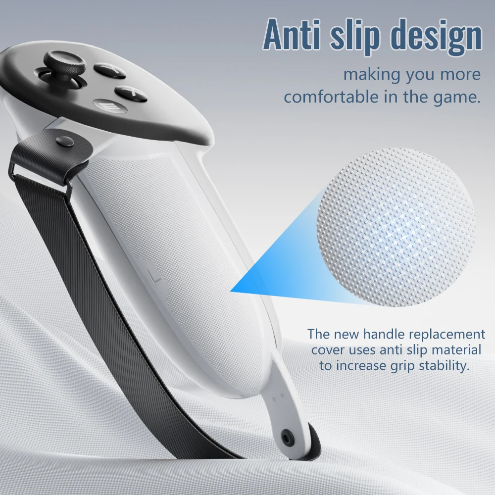 Battery Cover Replacement Strap For Quest 3 Adjustable Anti-Slip Controller Handles Handstraps For Oculus Quest 3 Vr Accessories
Battery Cover Replacement Strap For Quest 3 Adjustable Anti-Slip Controller Handles Handstraps For Oculus Quest 3 Vr Accessories