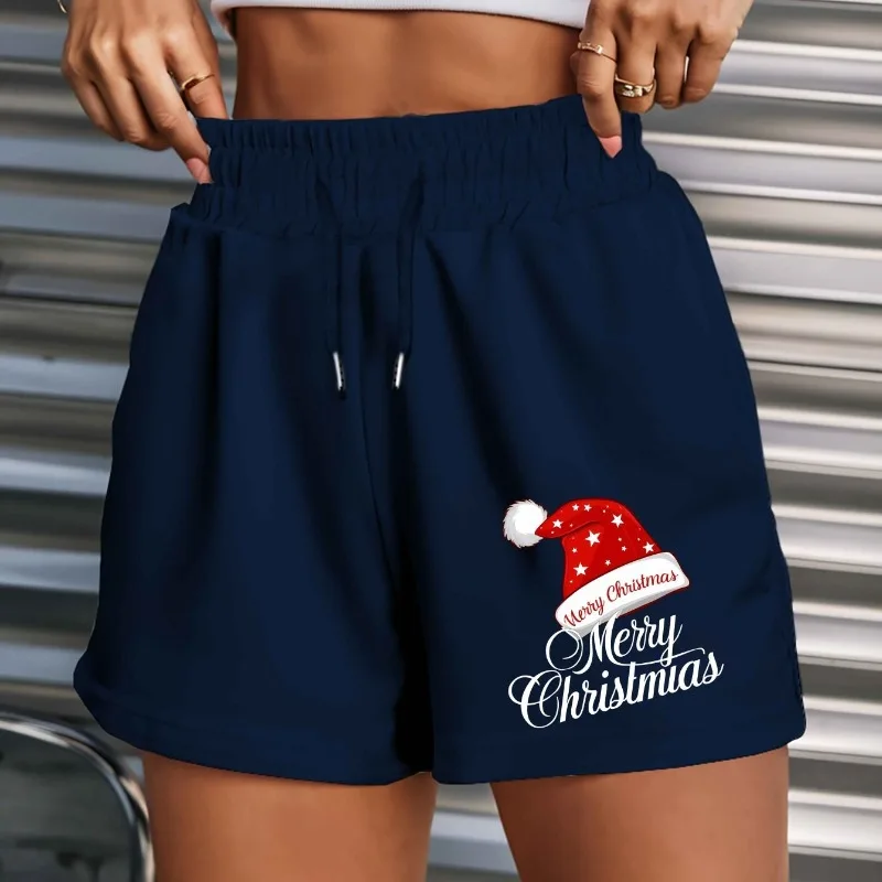New Holiday Fashion Women's Shorts Summer Casual Versatile Christmas Hat Design Merry Christmas American Trendy Popular Pants
New Holiday Fashion Women's Shorts Summer Casual Versatile Christmas Hat Design Merry Christmas American Trendy Popular Pants
