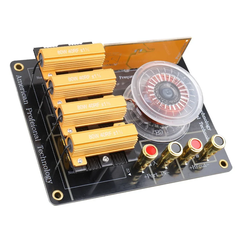 Y14A 350 Вт одиночный высокочастотный делитель частоты профессиональный разветвитель динамиков 1800 Гц сценический домашний кинотеатр аудио кроссоверный фильтр
Y14A 350 Вт одиночный высокочастотный делитель частоты профессиональный разветвитель динамиков 1800 Гц сценический домашний кинотеатр аудио кроссоверный фильтр