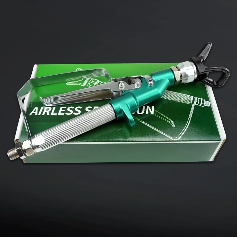 360° Rotatable Airless Paint Sprayer Gun, Straight Handle Airbrush with Oxidized Body, Ball Bearing Joints for Paint Constructio
360° Rotatable Airless Paint Sprayer Gun, Straight Handle Airbrush with Oxidized Body, Ball Bearing Joints for Paint Constructio