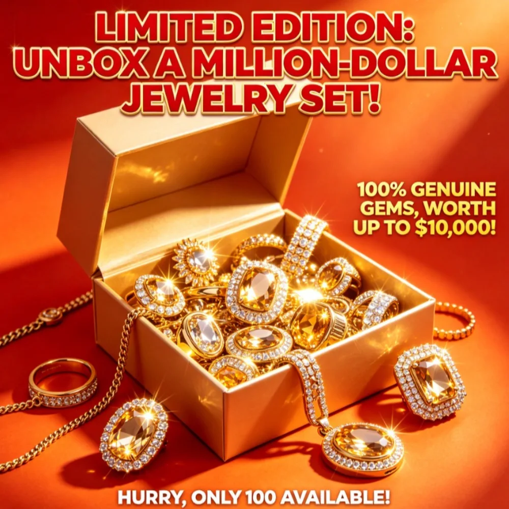 Last Batch Clearance Super Value Jewelry Mystery Box Random Noble Gem Jewelry Huge Profit Surprise Blind Box For Ladies
Last Batch Clearance Super Value Jewelry Mystery Box Random Noble Gem Jewelry Huge Profit Surprise Blind Box For Ladies