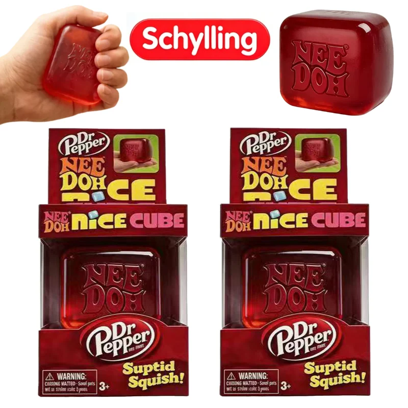 Dr Pepper & Schylling Nee Doh Nice Cube Squishy Toy Blind Box Sensory Stress Relief Anxiety Calm Gift for Kids and Adults
Dr Pepper & Schylling Nee Doh Nice Cube Squishy Toy Blind Box Sensory Stress Relief Anxiety Calm Gift for Kids and Adults
