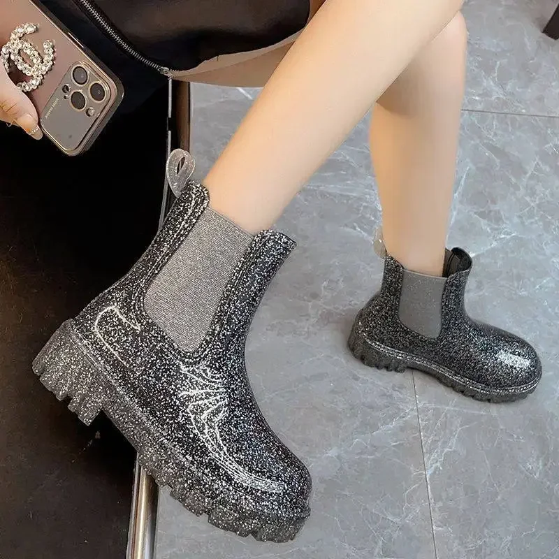 2024 Fashion Women's Shoes Ankle Women's Boots Classics Modern Boots Women Round Toe Slip on Platform Square Heel Shoes Female
2024 Fashion Women's Shoes Ankle Women's Boots Classics Modern Boots Women Round Toe Slip on Platform Square Heel Shoes Female