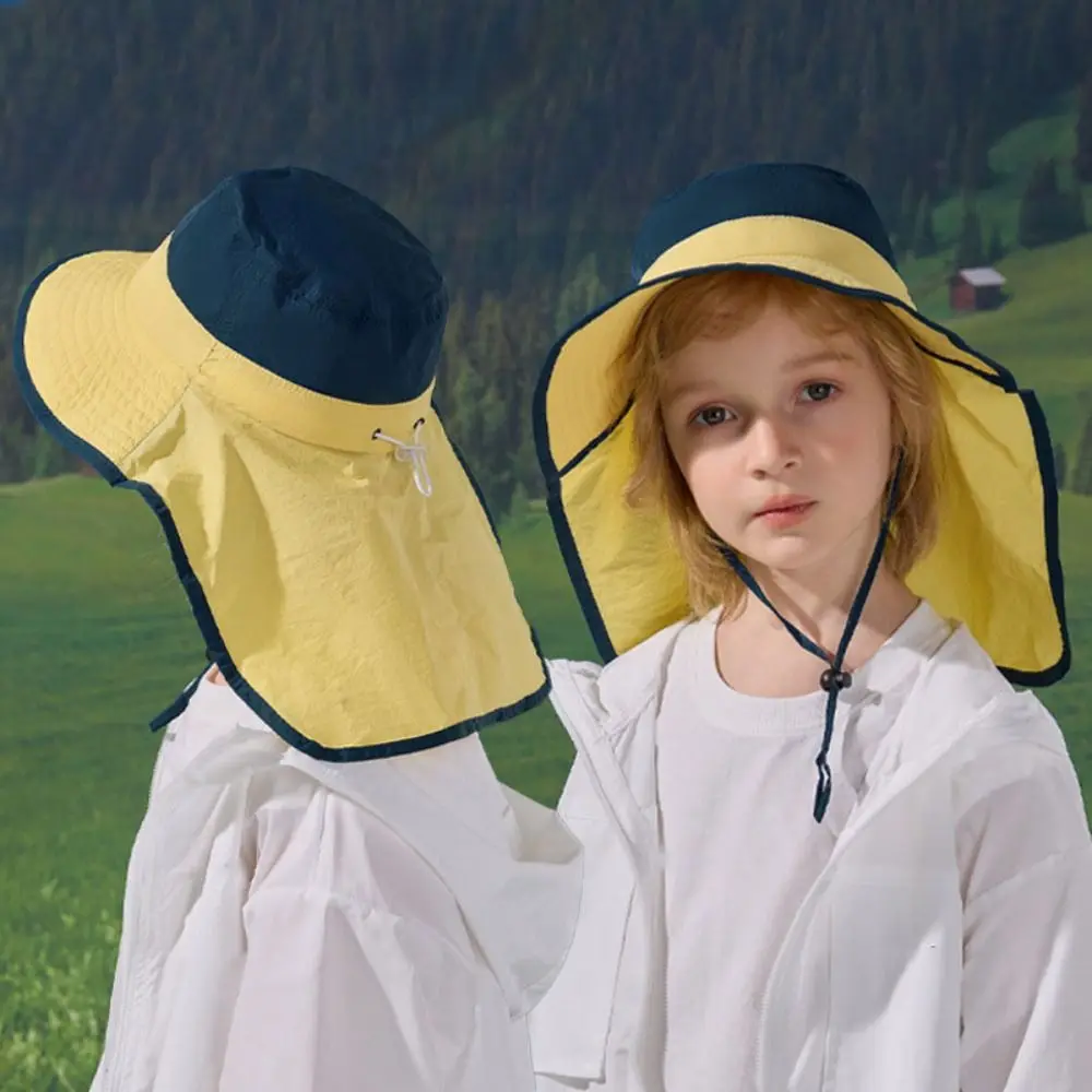 Solid color Children Shawl Sun Hat UV Protection Sun Protection Kids Beach Cap Flap Cap Fisherman Hat Sunscreen Bucket Hat Kids
Solid color Children Shawl Sun Hat UV Protection Sun Protection Kids Beach Cap Flap Cap Fisherman Hat Sunscreen Bucket Hat Kids