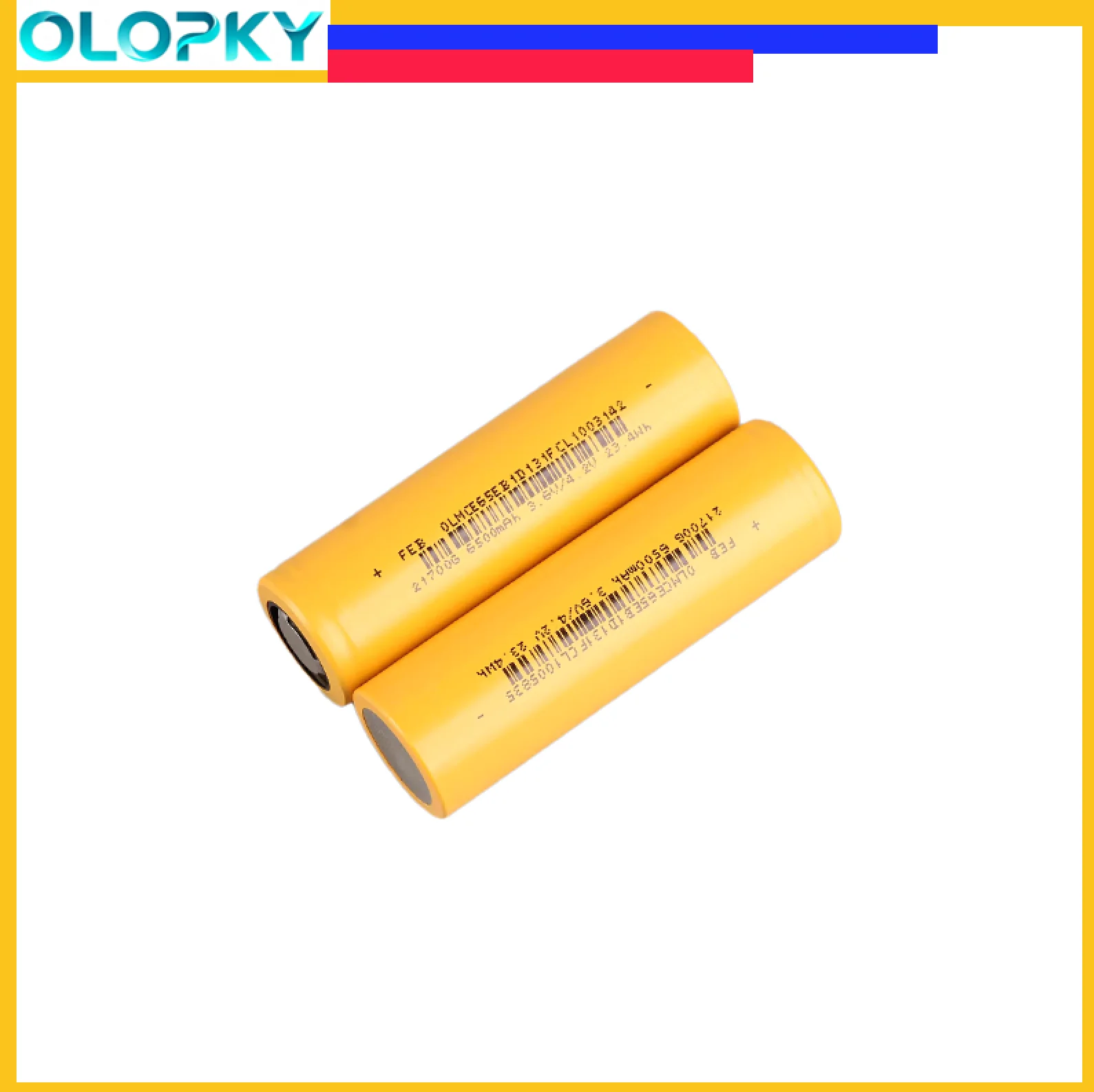 Аккумулятор 21700, емкость 6500 мАч, 3.7В (разряд 2C 13А) - Компактный для умного дома/портативных зарядных устройств/аккумуляторных блоков
Аккумулятор 21700, емкость 6500 мАч, 3.7В (разряд 2C 13А) - Компактный для умного дома/портативных зарядных устройств/аккумуляторных блоков