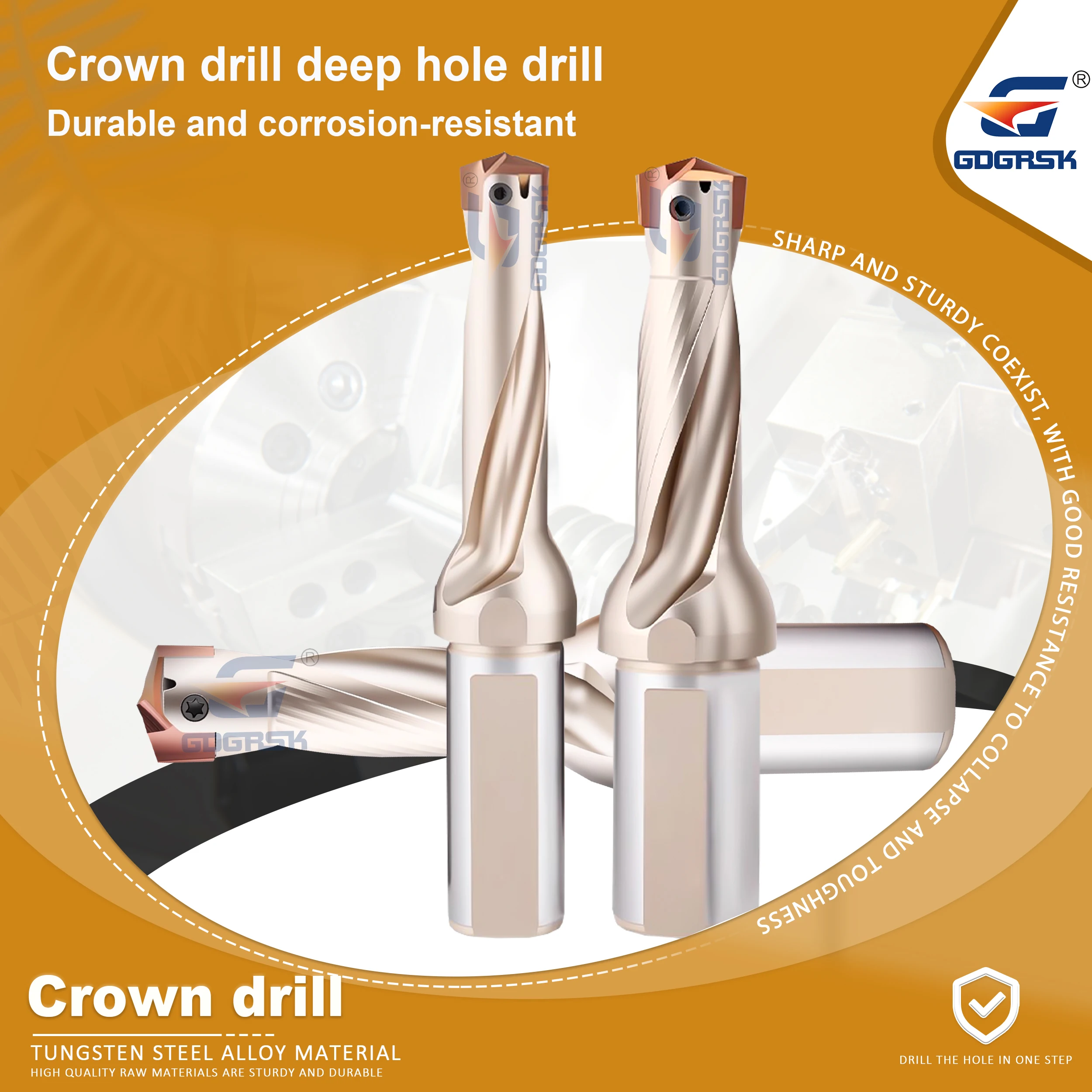 JDC C20-100-3D 4D 5D 6.5D 8D 10D Crown Drill Bit Tool Holder Violent Drill Internal Cooling Extended CNC Deep Hole Spade Drills
JDC C20-100-3D 4D 5D 6.5D 8D 10D Crown Drill Bit Tool Holder Violent Drill Internal Cooling Extended CNC Deep Hole Spade Drills
