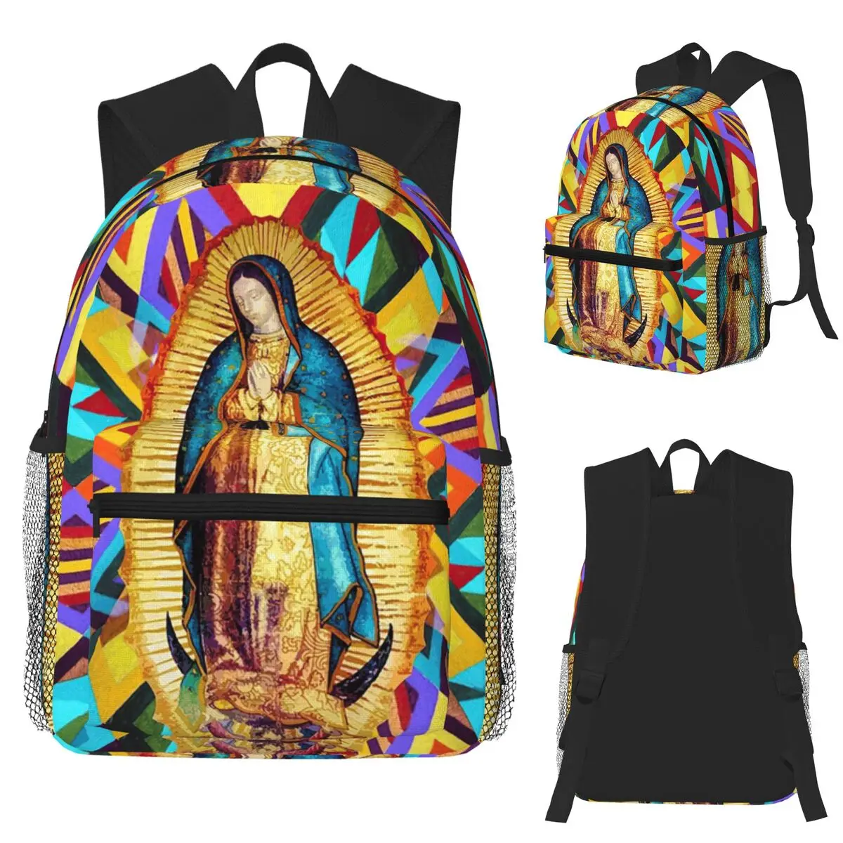 Богоматери Гваделупской Tilma Мексиканская Дева Мария Святой Мексика Католический Студенческий Рюкзак Школьная Сумка Походный Путешествия Рюкзак Книжная Сумка
Богоматери Гваделупской Tilma Мексиканская Дева Мария Святой Мексика Католический Студенческий Рюкзак Школьная Сумка Походный Путешествия Рюкзак Книжная Сумка