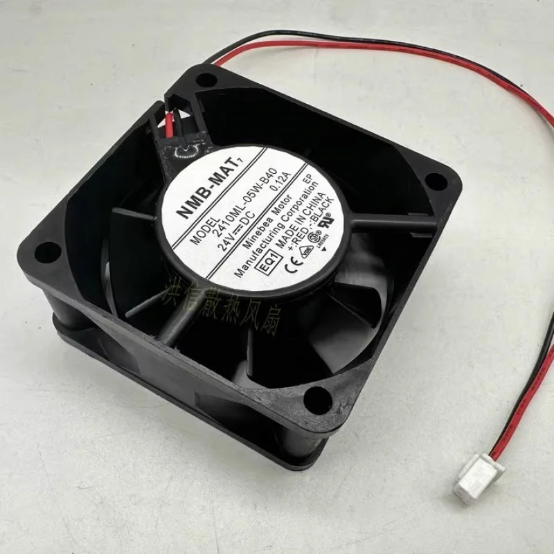 HJY 1 piece NMB 2410ML-05W-B40 6025 DC24V 0.12A inverter cooling fan
HJY 1 piece NMB 2410ML-05W-B40 6025 DC24V 0.12A inverter cooling fan