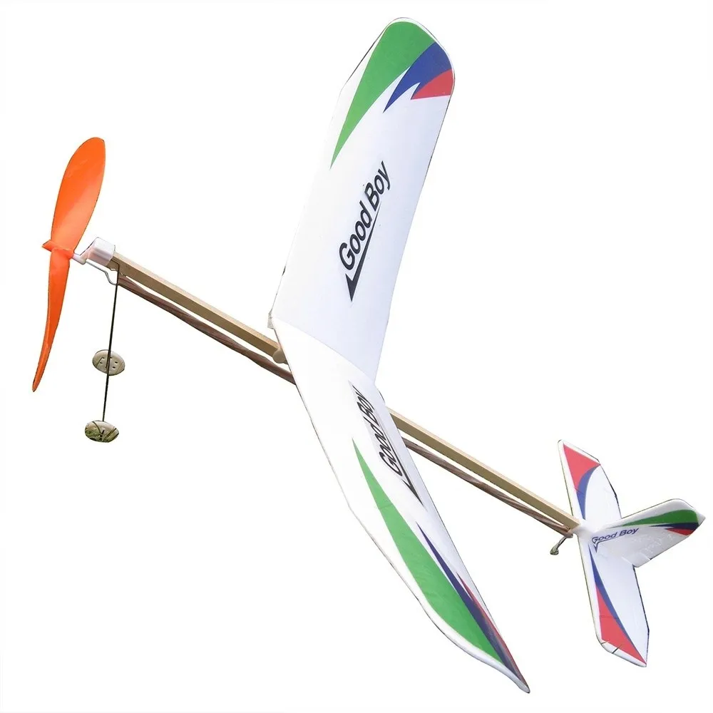 Ligthweight DIY Airplane Model Multicolors Children Gift Hand Throw Aircraft Rubber Bands Power Educational Experiment
Ligthweight DIY Airplane Model Multicolors Children Gift Hand Throw Aircraft Rubber Bands Power Educational Experiment