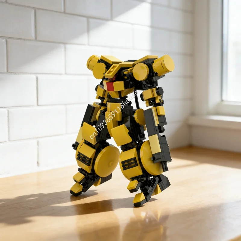 268pcs MOC Mecha Robot Steel Yellow Model Building Blocks Architecture Assemble DIY Creative Festival Gifts Education Toys Idea
268pcs MOC Mecha Robot Steel Yellow Model Building Blocks Architecture Assemble DIY Creative Festival Gifts Education Toys Idea