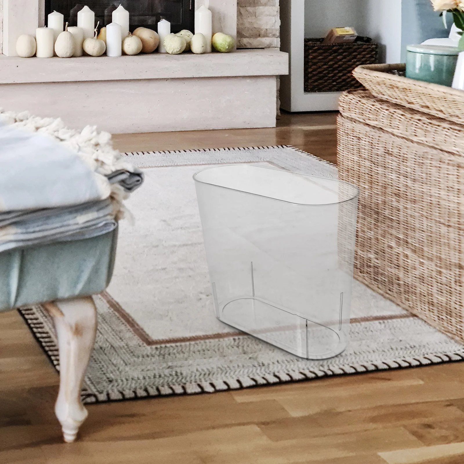 1pc Plastic Trash Can Open Top Narrow Tall Household Garbage Bin for Bedroom Bathroom Kitchen Office Portable Lightweight Pet 
1pc Plastic Trash Can Open Top Narrow Tall Household Garbage Bin for Bedroom Bathroom Kitchen Office Portable Lightweight Pet