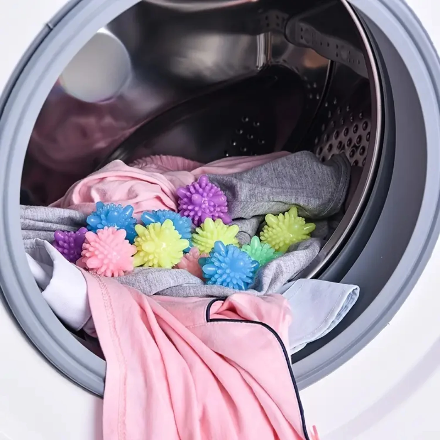 Random Color Solid Anti-winding Laundry Balls, 10pcs Eco-friendly and Durable Laundry Balls for Wrinkle-free Clothes
Random Color Solid Anti-winding Laundry Balls, 10pcs Eco-friendly and Durable Laundry Balls for Wrinkle-free Clothes