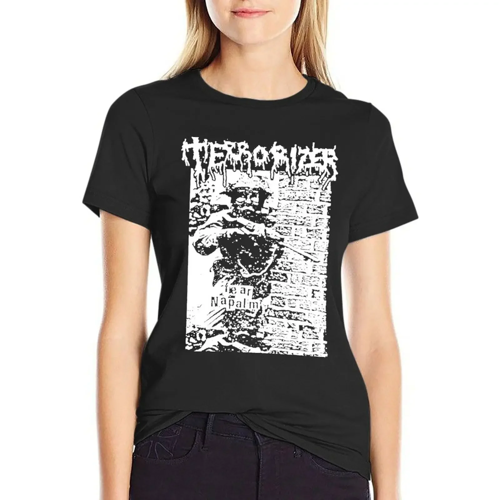 Terrorizer T-Shirt tops Aesthetic clothing vintage animal print tshirts for Women
Terrorizer T-Shirt tops Aesthetic clothing vintage animal print tshirts for Women