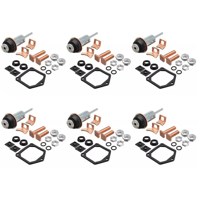 Powerful 6X Universal Motor Starter Solenoid Repair Rebuild Kit Plunger Contacts Set For Toyota Subaru Honda
Powerful 6X Universal Motor Starter Solenoid Repair Rebuild Kit Plunger Contacts Set For Toyota Subaru Honda