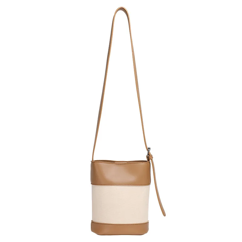 Casual Mini Bucket Bag Literary Shoulder Bag Fashion Canvas Crossbody Women's Bag
Casual Mini Bucket Bag Literary Shoulder Bag Fashion Canvas Crossbody Women's Bag