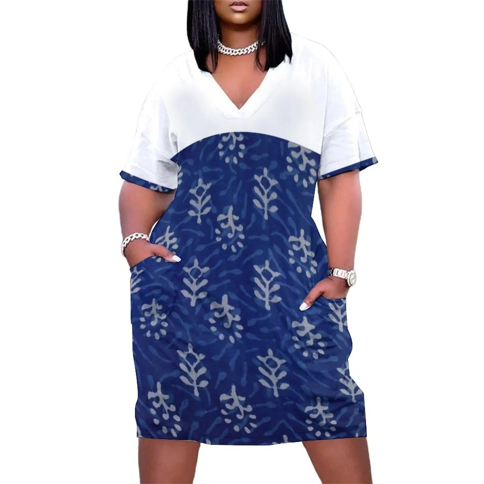 Traditional Tshirt Indian Jaipur Hand Block Print Loose Pocket Dress Dress women womans clothing long sleeve dress
Traditional Tshirt Indian Jaipur Hand Block Print Loose Pocket Dress Dress women womans clothing long sleeve dress