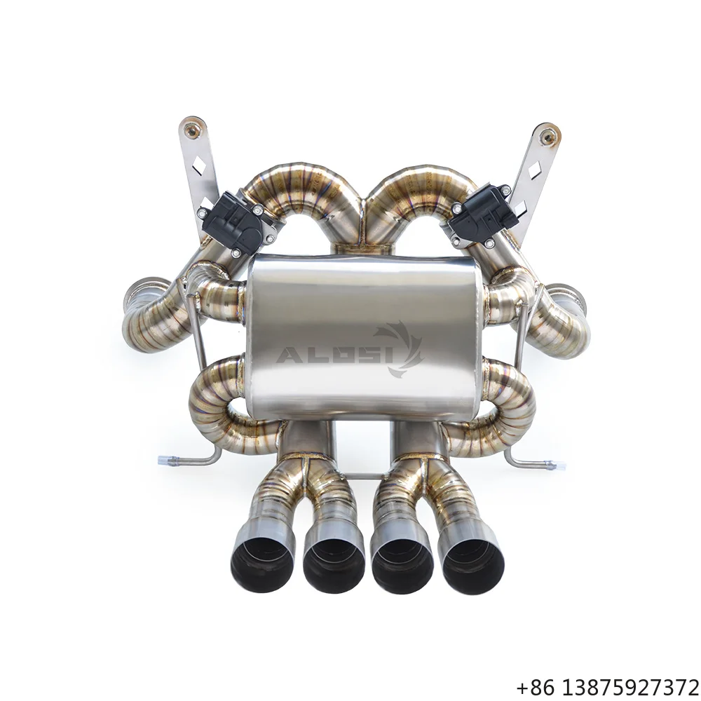 Valvetronic Titanium Alloy Catback Exhaust for Aventador LP700-4 LP750-4 2011-2022 Remote Control Modified Muffler
Valvetronic Titanium Alloy Catback Exhaust for Aventador LP700-4 LP750-4 2011-2022 Remote Control Modified Muffler