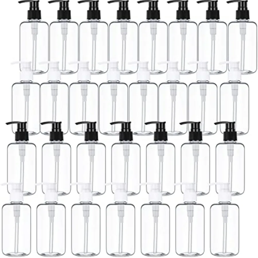 30 Pcs 10 oz Plastic Pump Bottle Dispenser Empty Lotion Bottle with Pump Refillable Clear Hand Soap Dispenser Portable Travel L
30 Pcs 10 oz Plastic Pump Bottle Dispenser Empty Lotion Bottle with Pump Refillable Clear Hand Soap Dispenser Portable Travel L