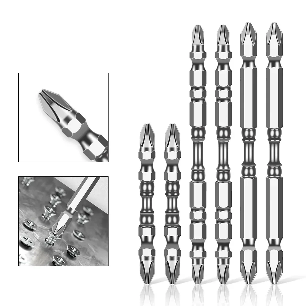 5pcs/set S2 Strong Magnetic Non-Slip Head Double Head High Hardness Industrial Screwdriver Cross Air Head Drill Bit
5pcs/set S2 Strong Magnetic Non-Slip Head Double Head High Hardness Industrial Screwdriver Cross Air Head Drill Bit