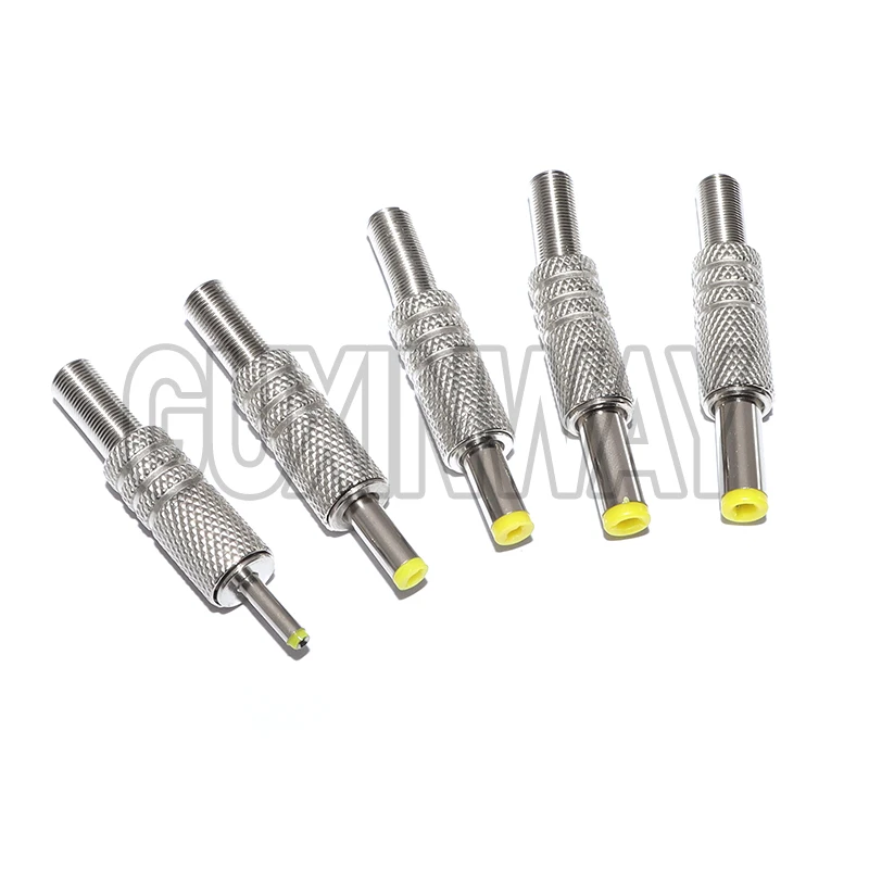 5PCS 5.5X2.5MM 5.5X2.1mm 4.8X1.7mm DC Power Jack Male Plug Metal Connector Adapter With Yellow Head 4.0*1.7mm 2.5*0.7mm
5PCS 5.5X2.5MM 5.5X2.1mm 4.8X1.7mm DC Power Jack Male Plug Metal Connector Adapter With Yellow Head 4.0*1.7mm 2.5*0.7mm