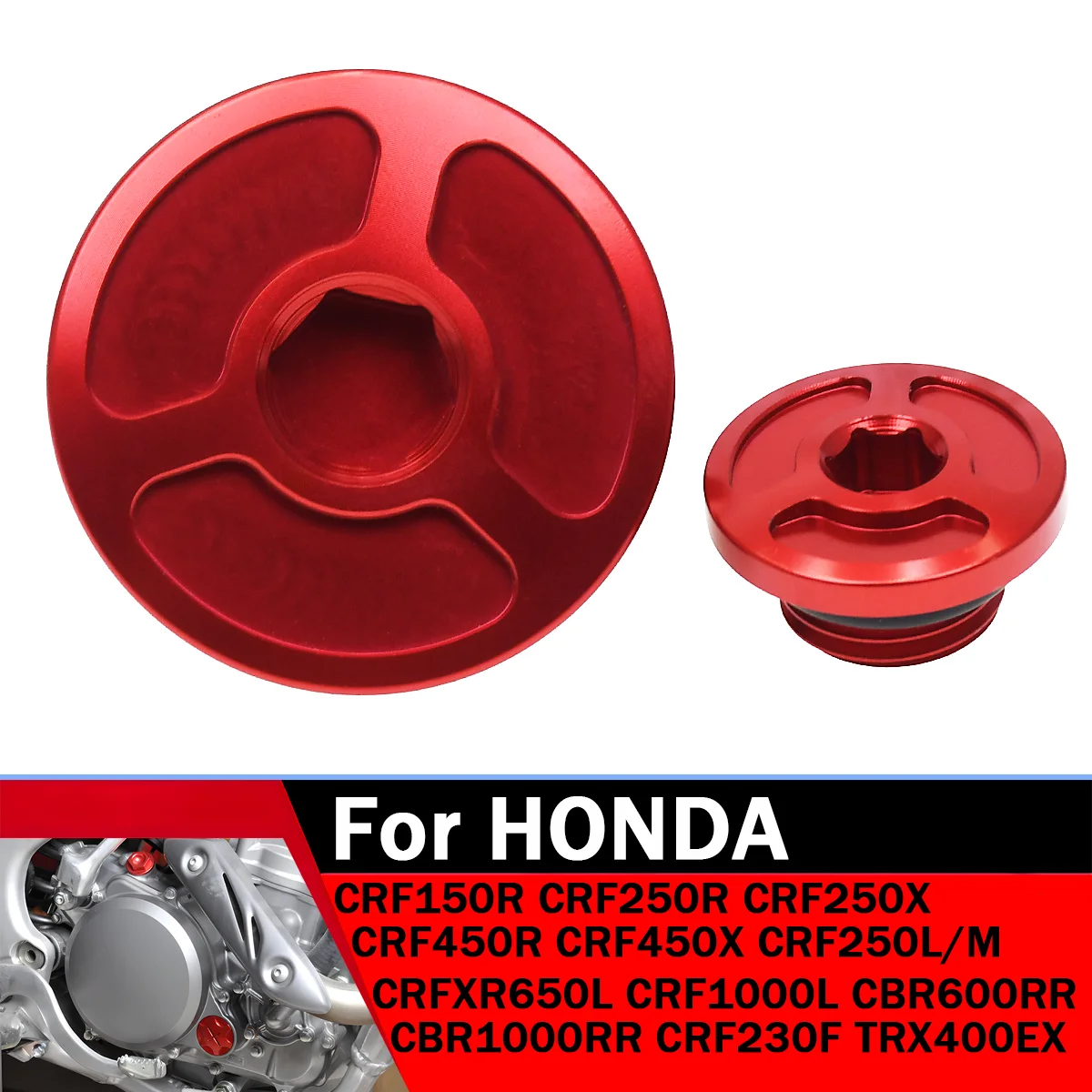 Motocros Engine Timing Plug Cover For Honda CRF XR CBR TRX 1993-2010 2011 2012 2013 2014 2015 2016 2017 2018 2019 2020 2021 2022
Motocros Engine Timing Plug Cover For Honda CRF XR CBR TRX 1993-2010 2011 2012 2013 2014 2015 2016 2017 2018 2019 2020 2021 2022