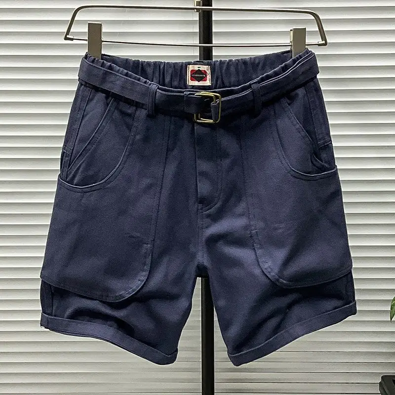 Short Pants for Men Solid Multi Pocket Baggy Mens Cargo Shorts Elegant Cotton Luxury Designer Summer Comfortable Clothing Jorts
Short Pants for Men Solid Multi Pocket Baggy Mens Cargo Shorts Elegant Cotton Luxury Designer Summer Comfortable Clothing Jorts
