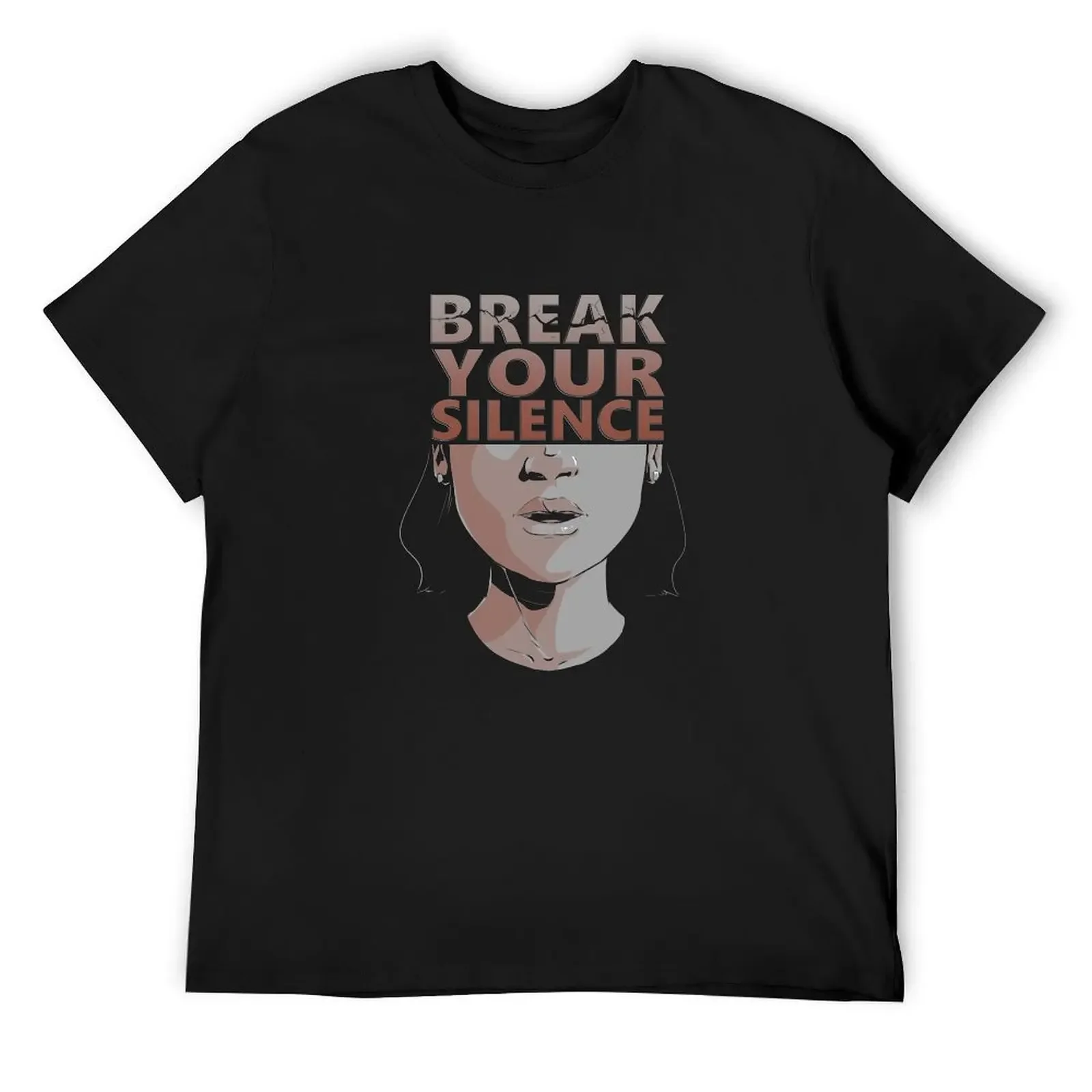 Break Your Silence Female T-Shirt funny meme t-shirts plus size tops customizeds clothes tshirts for men
Break Your Silence Female T-Shirt funny meme t-shirts plus size tops customizeds clothes tshirts for men
