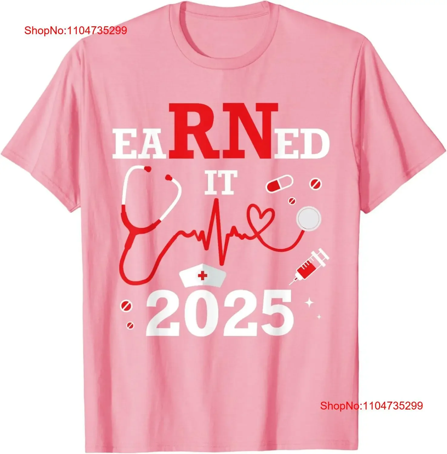 Earned it 2025 for nurse graduation or RN LPN class of T Shirt vintage Washed streetwear homme Stretched Casual Unisex
Earned it 2025 for nurse graduation or RN LPN class of T Shirt vintage Washed streetwear homme Stretched Casual Unisex