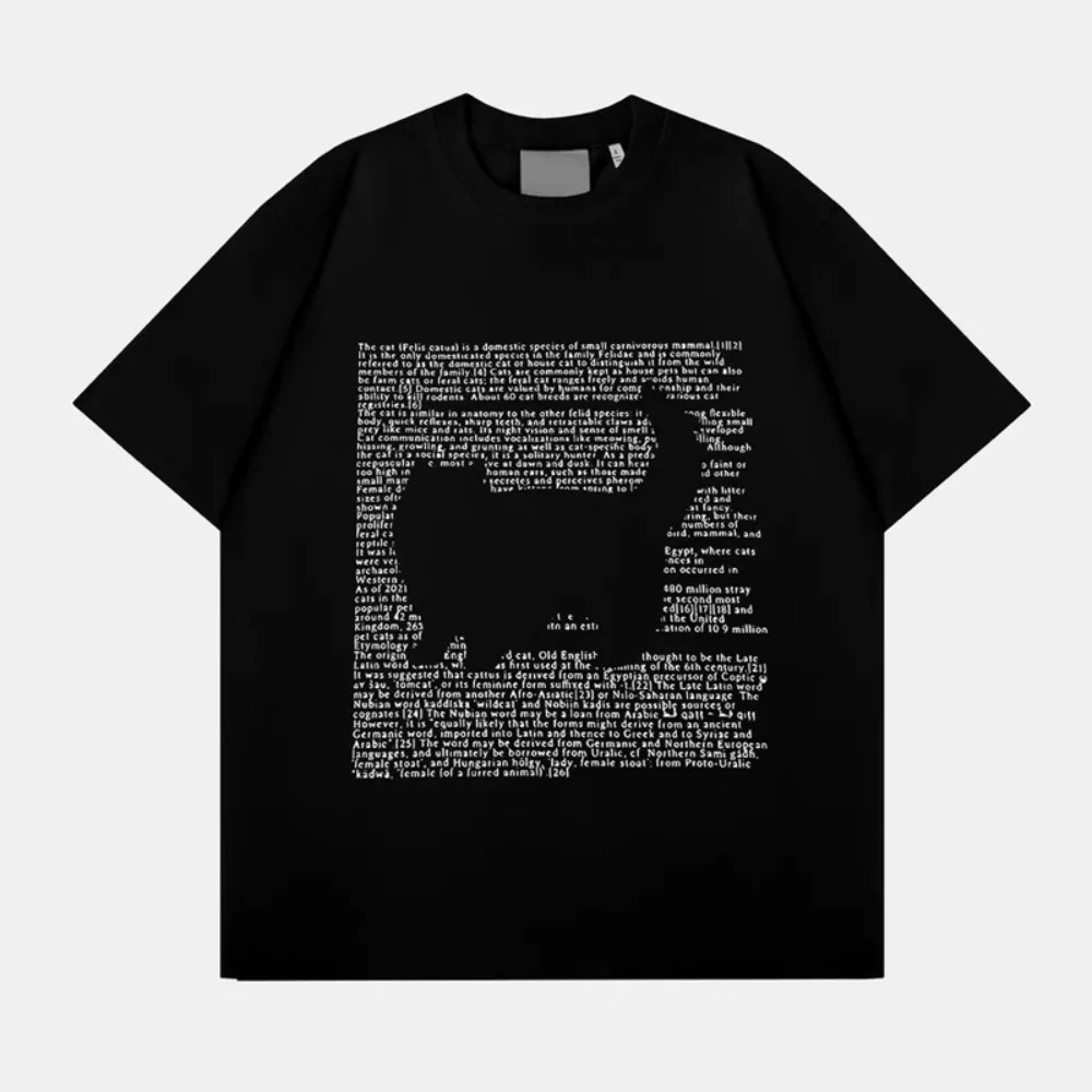 Женская футболка с рисунком кота, лето 2029, модная хлопковая рубашка большого размера, уличная повседневная уличная одежда, топ, популярная корейская одежда
Женская футболка с рисунком кота, лето 2029, модная хлопковая рубашка большого размера, уличная повседневная уличная одежда, топ, популярная корейская одежда