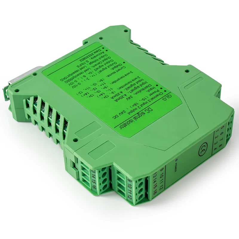 GLG DC Signal Isolation Transmitter 4-20mA 0-20mA Current Voltage Transducer Multiple Input Output 0-5V 0-10V Converter
GLG DC Signal Isolation Transmitter 4-20mA 0-20mA Current Voltage Transducer Multiple Input Output 0-5V 0-10V Converter