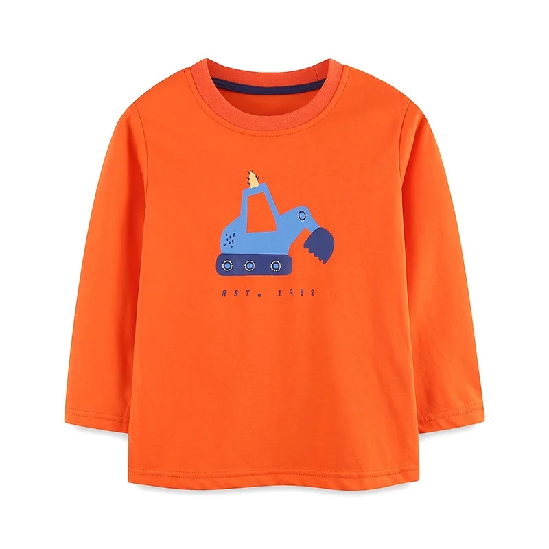Boys Girls Shirt Children's Boys T-Shirt Children for Boys Boy Kids Backhoe Long Sleeve Shirts Cotton Cartoon Tee 1
Boys Girls Shirt Children's Boys T-Shirt Children for Boys Boy Kids Backhoe Long Sleeve Shirts Cotton Cartoon Tee 1