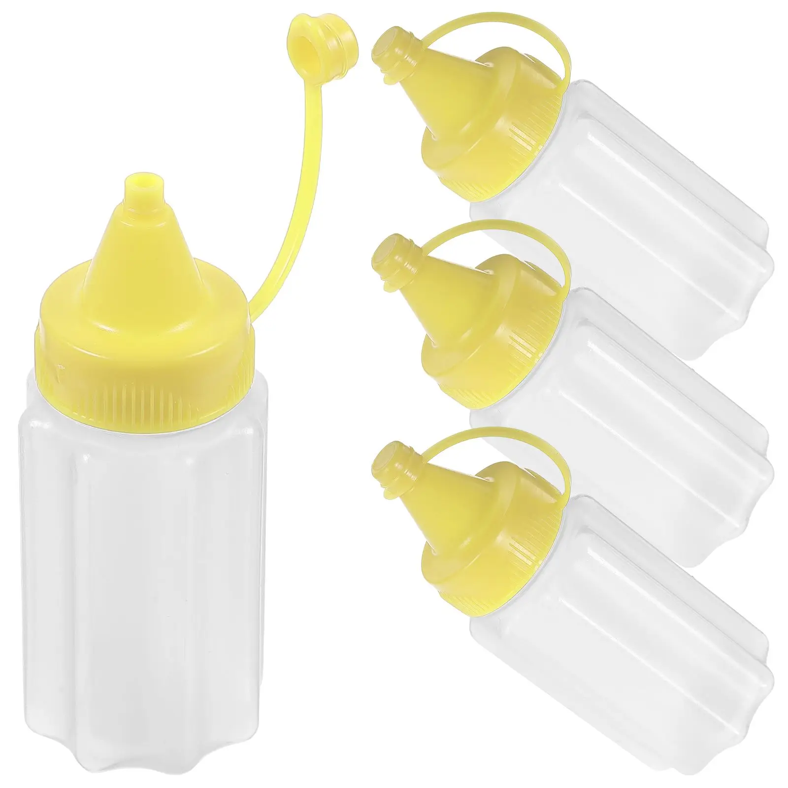 4 Green Squeeze Bottles Sauce Condiment Containers for Tomato Honey Kitchen Salad Dressing Mustard Ketchup Syrup Storage
4 Green Squeeze Bottles Sauce Condiment Containers for Tomato Honey Kitchen Salad Dressing Mustard Ketchup Syrup Storage