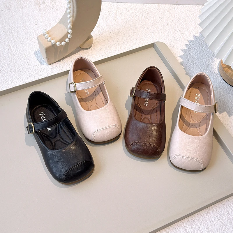 2025 Spring Autumn New Children Leather Shoes for Girls Fashion Korean Style Soft Anti-slippery Versatile Chic Princess Shoes
2025 Spring Autumn New Children Leather Shoes for Girls Fashion Korean Style Soft Anti-slippery Versatile Chic Princess Shoes