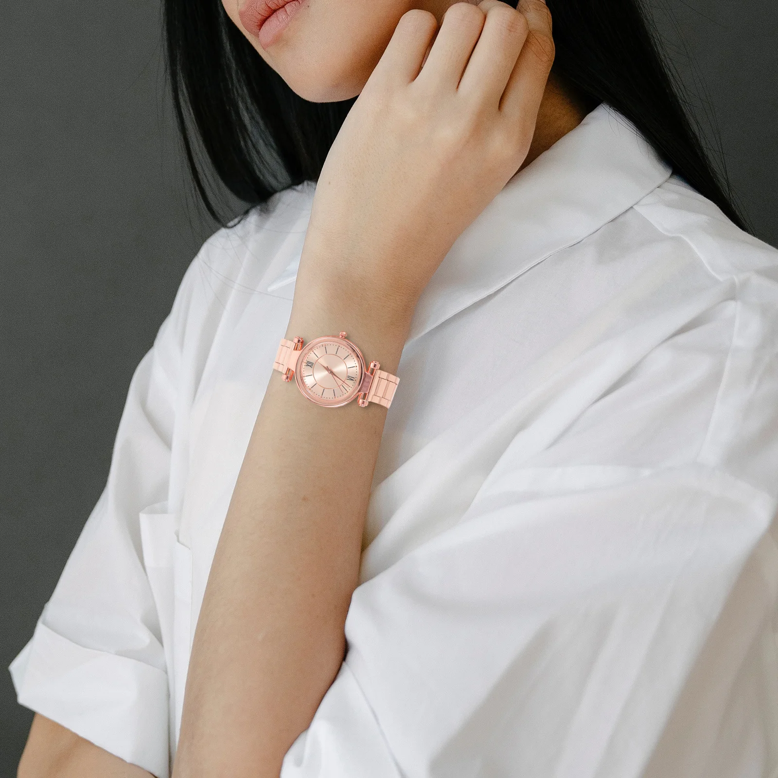 Women Quartz Watch Steel Strap Durable Scratch Resistant Lightweight Casual Elegant Female Wrist Watch Women Gift
Women Quartz Watch Steel Strap Durable Scratch Resistant Lightweight Casual Elegant Female Wrist Watch Women Gift